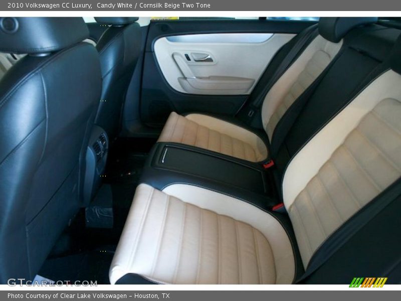 Candy White / Cornsilk Beige Two Tone 2010 Volkswagen CC Luxury