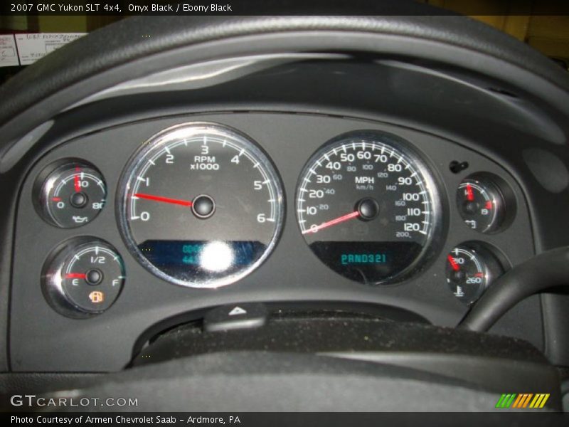 Onyx Black / Ebony Black 2007 GMC Yukon SLT 4x4