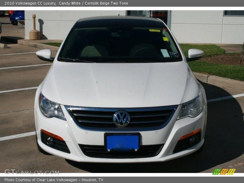 Candy White / Cornsilk Beige Two Tone 2010 Volkswagen CC Luxury