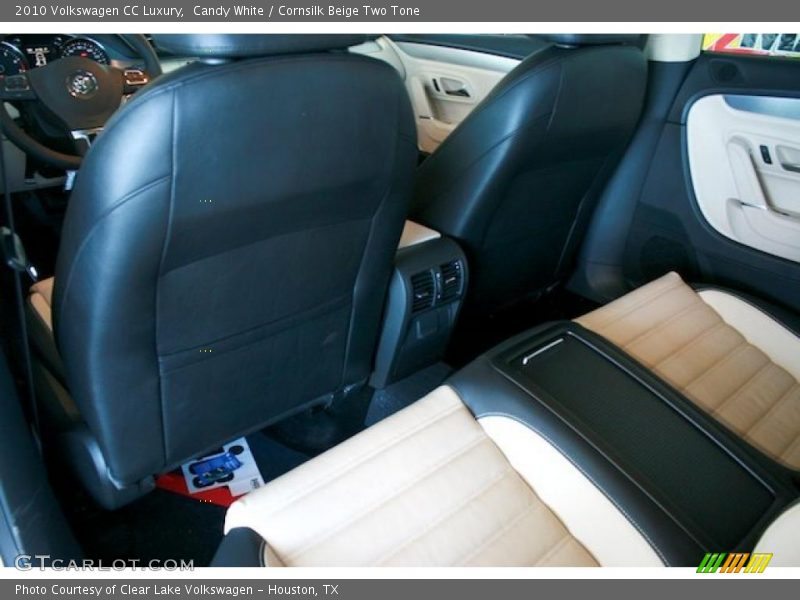 Candy White / Cornsilk Beige Two Tone 2010 Volkswagen CC Luxury
