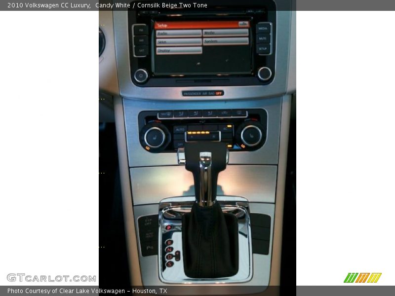 Candy White / Cornsilk Beige Two Tone 2010 Volkswagen CC Luxury