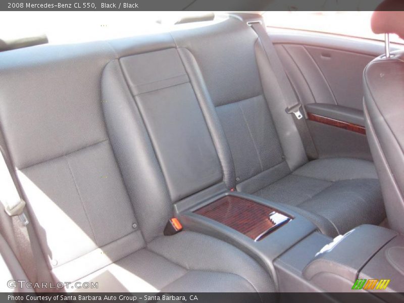 Black / Black 2008 Mercedes-Benz CL 550