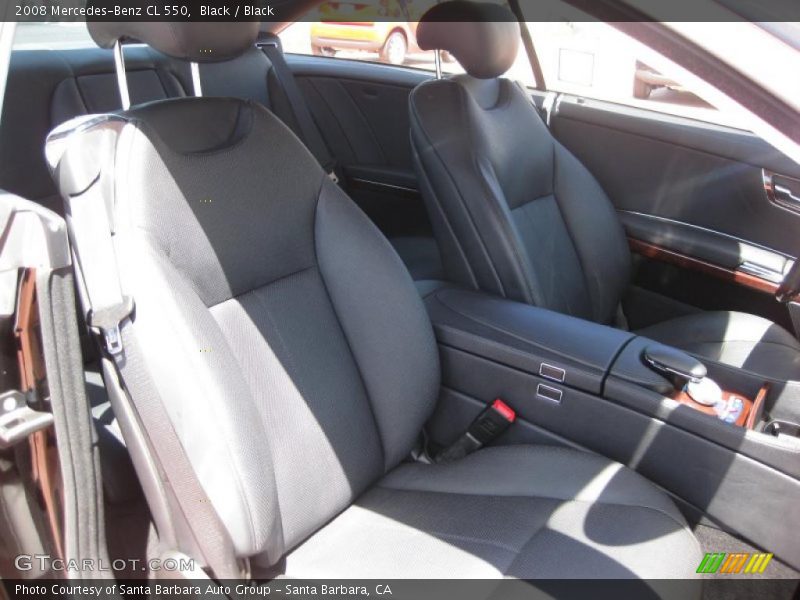 Black / Black 2008 Mercedes-Benz CL 550