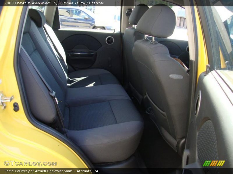 Summer Yellow / Charcoal 2008 Chevrolet Aveo Aveo5 LS