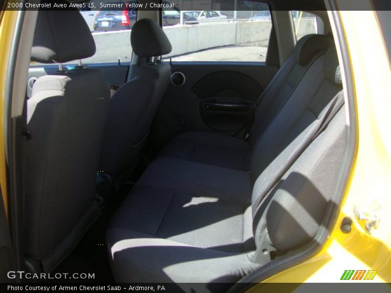 Summer Yellow / Charcoal 2008 Chevrolet Aveo Aveo5 LS