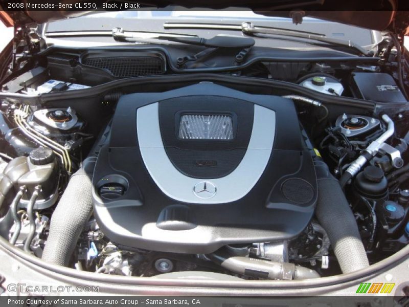 Black / Black 2008 Mercedes-Benz CL 550