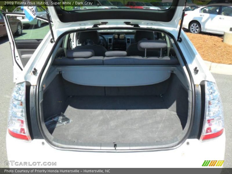 Super White / Dark Gray 2009 Toyota Prius Hybrid