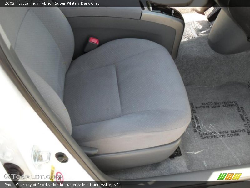 Super White / Dark Gray 2009 Toyota Prius Hybrid
