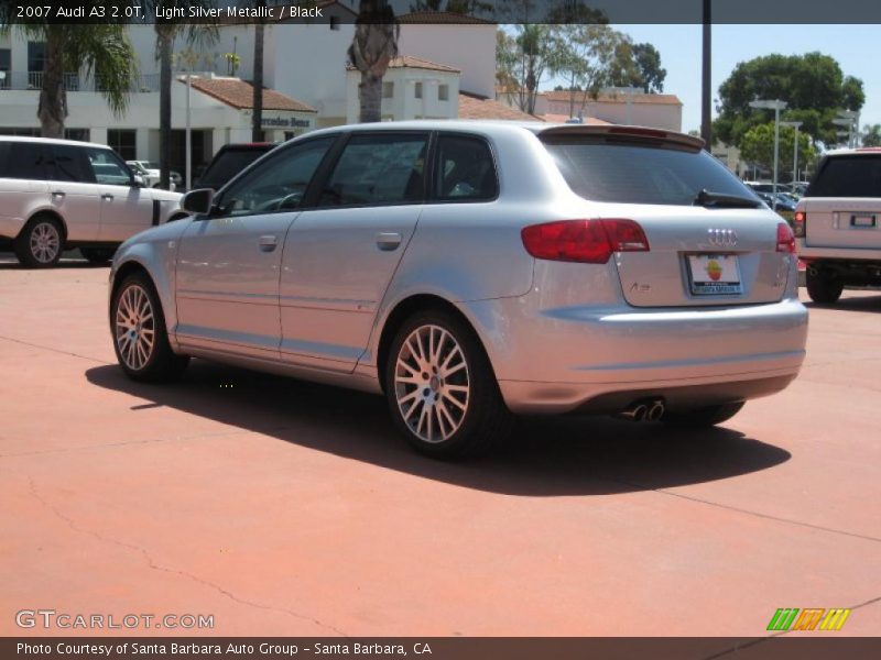 Light Silver Metallic / Black 2007 Audi A3 2.0T