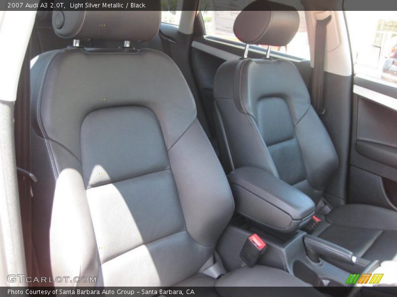 Light Silver Metallic / Black 2007 Audi A3 2.0T