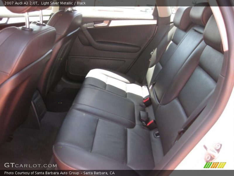 Light Silver Metallic / Black 2007 Audi A3 2.0T
