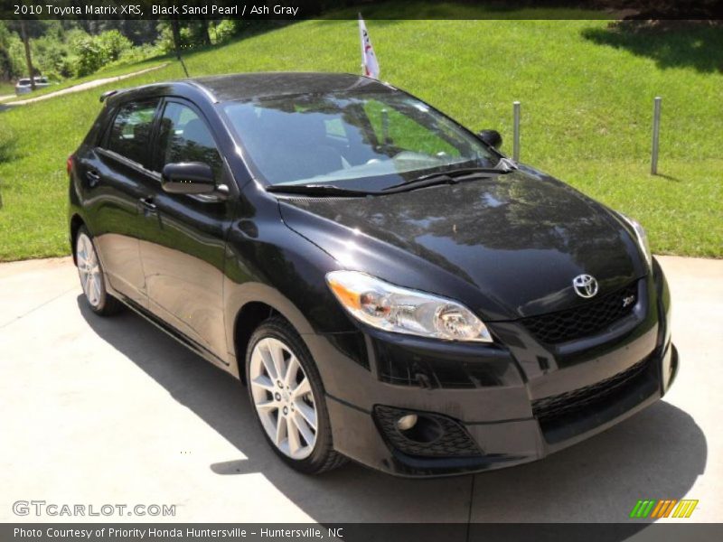 Black Sand Pearl / Ash Gray 2010 Toyota Matrix XRS