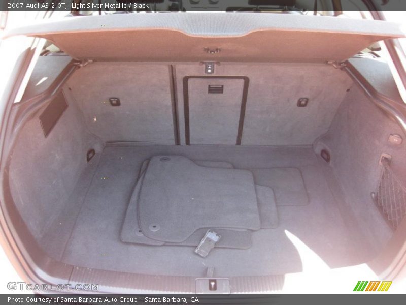Light Silver Metallic / Black 2007 Audi A3 2.0T