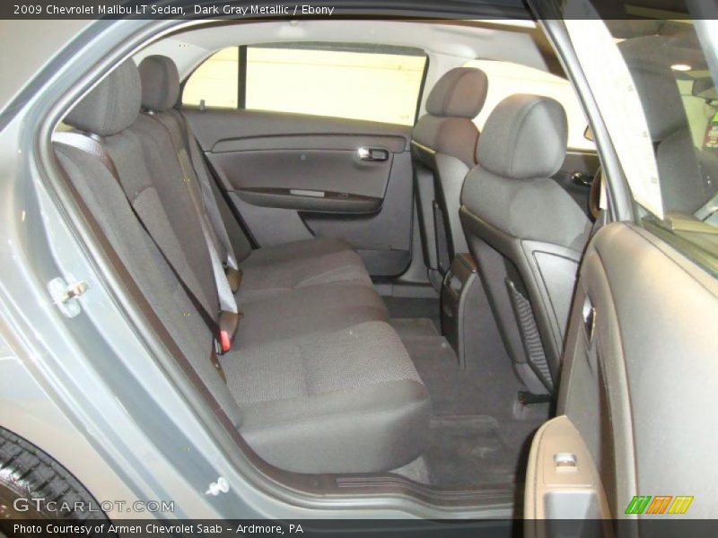 Dark Gray Metallic / Ebony 2009 Chevrolet Malibu LT Sedan