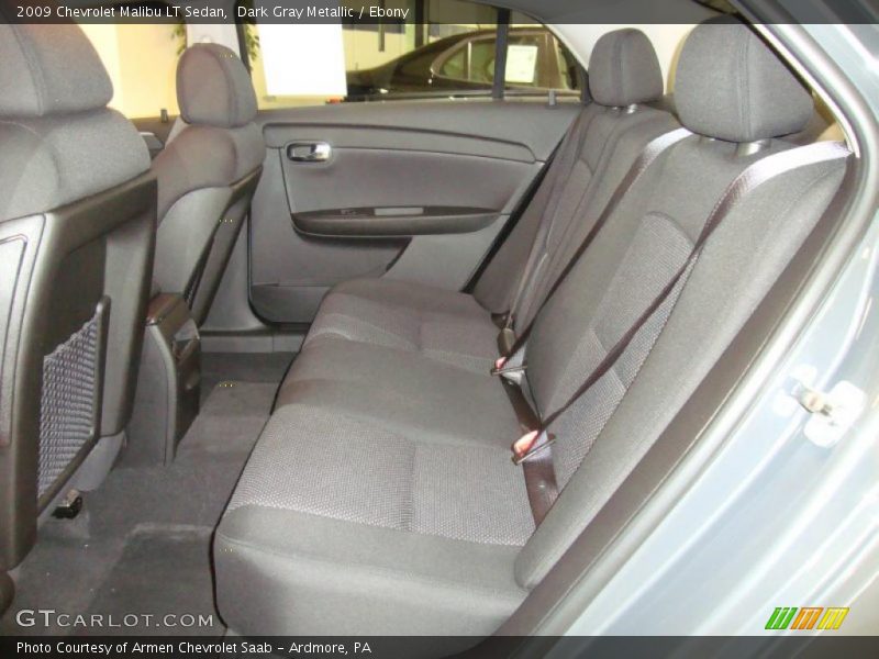 Dark Gray Metallic / Ebony 2009 Chevrolet Malibu LT Sedan