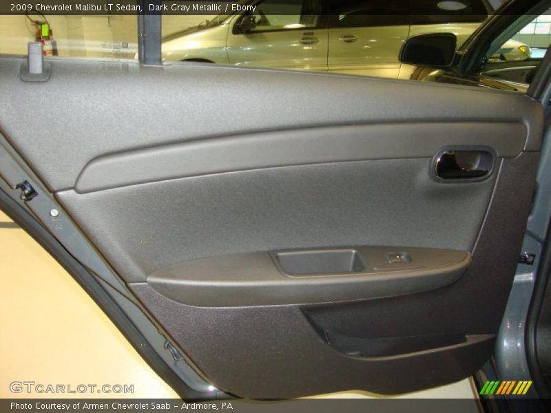 Dark Gray Metallic / Ebony 2009 Chevrolet Malibu LT Sedan