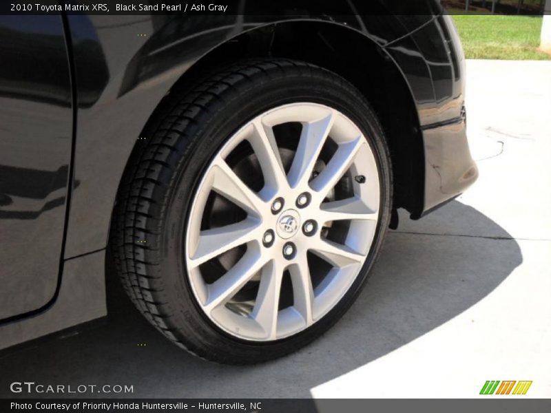 Black Sand Pearl / Ash Gray 2010 Toyota Matrix XRS