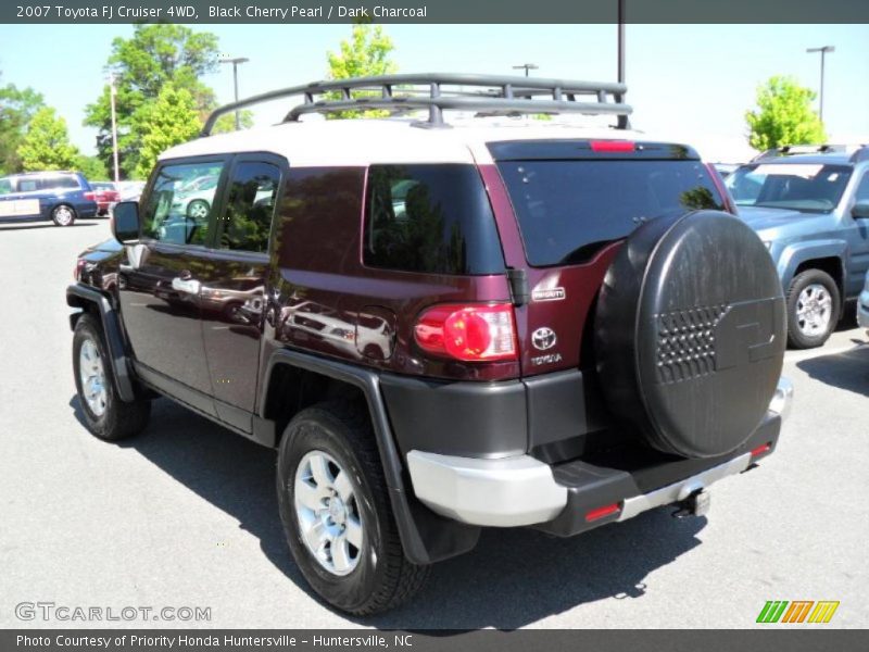 Black Cherry Pearl / Dark Charcoal 2007 Toyota FJ Cruiser 4WD