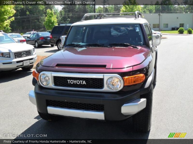Black Cherry Pearl / Dark Charcoal 2007 Toyota FJ Cruiser 4WD