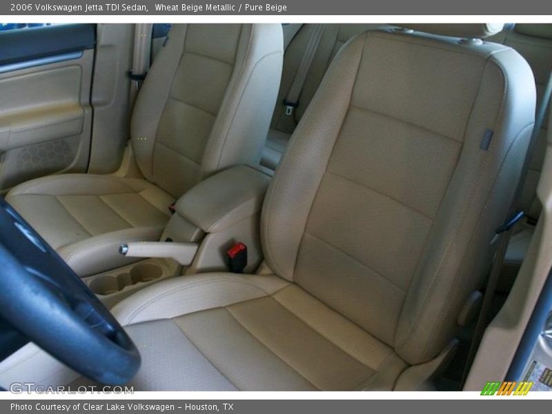 Wheat Beige Metallic / Pure Beige 2006 Volkswagen Jetta TDI Sedan