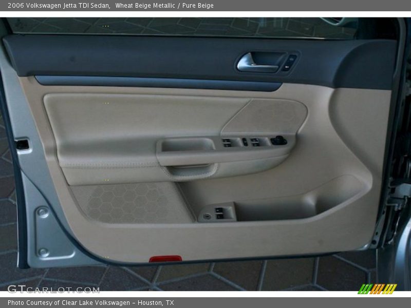 Wheat Beige Metallic / Pure Beige 2006 Volkswagen Jetta TDI Sedan