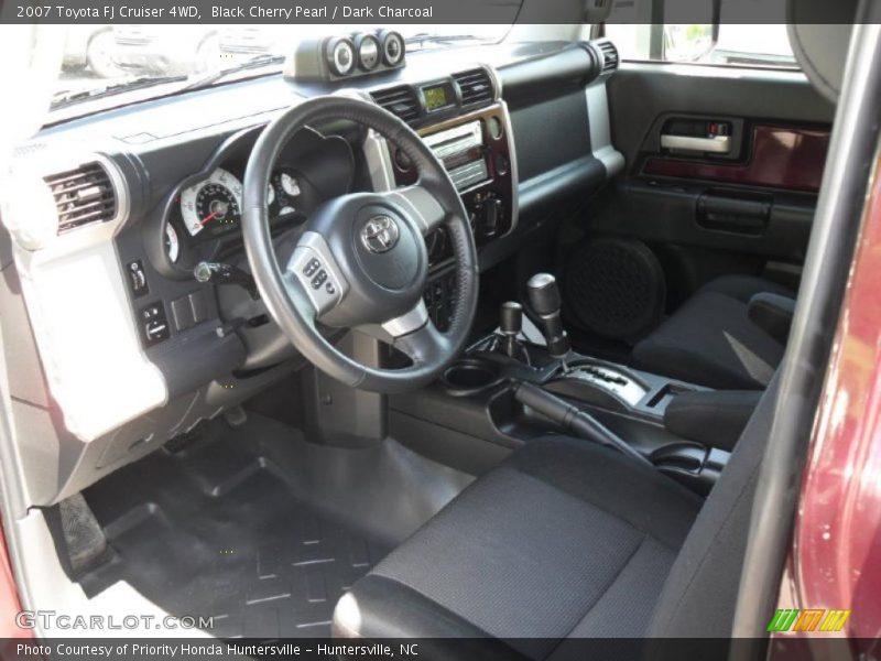Black Cherry Pearl / Dark Charcoal 2007 Toyota FJ Cruiser 4WD