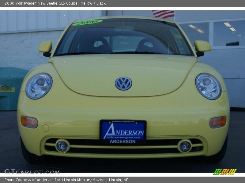 Yellow / Black 2000 Volkswagen New Beetle GLS Coupe