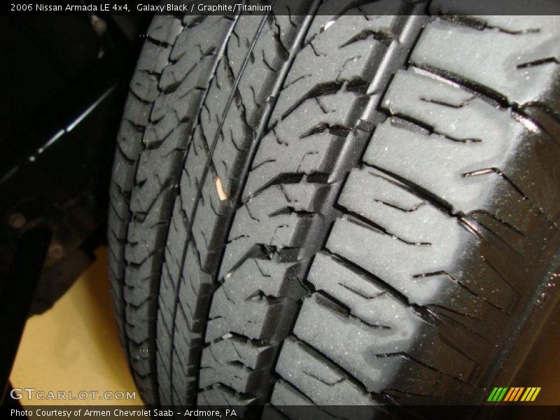 Galaxy Black / Graphite/Titanium 2006 Nissan Armada LE 4x4