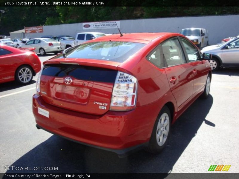 Barcelona Red Metallic / Gray 2006 Toyota Prius Hybrid