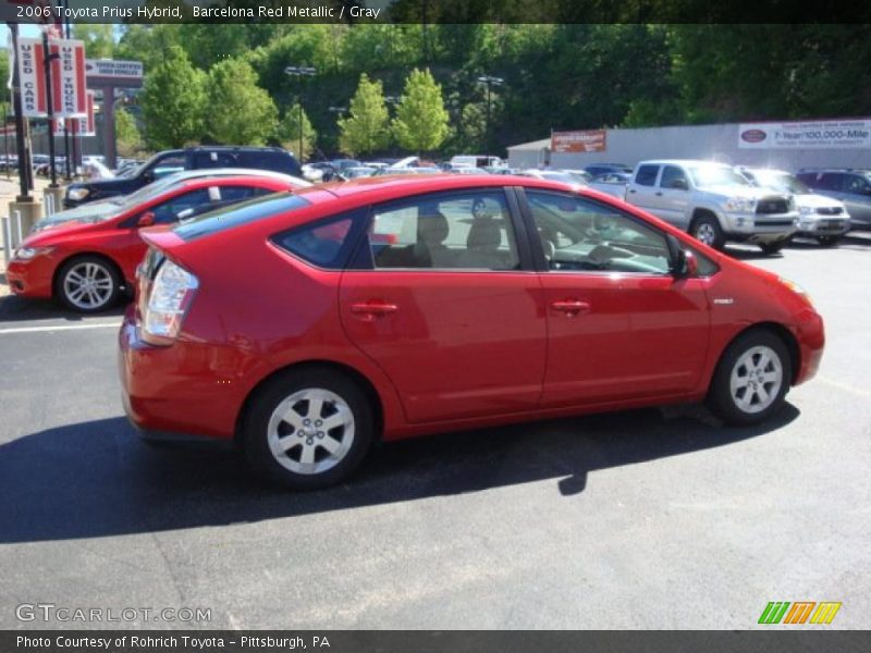 Barcelona Red Metallic / Gray 2006 Toyota Prius Hybrid