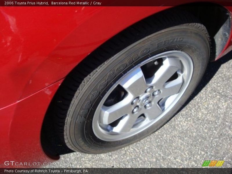 Barcelona Red Metallic / Gray 2006 Toyota Prius Hybrid