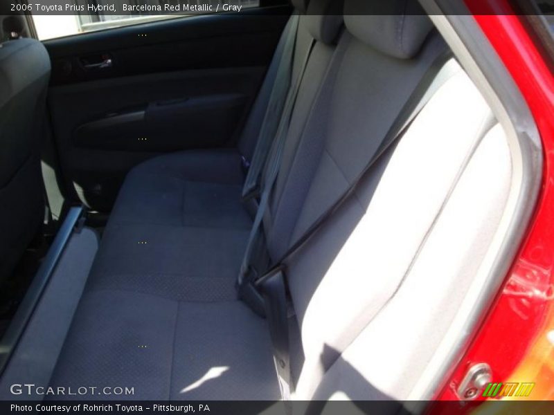 Barcelona Red Metallic / Gray 2006 Toyota Prius Hybrid