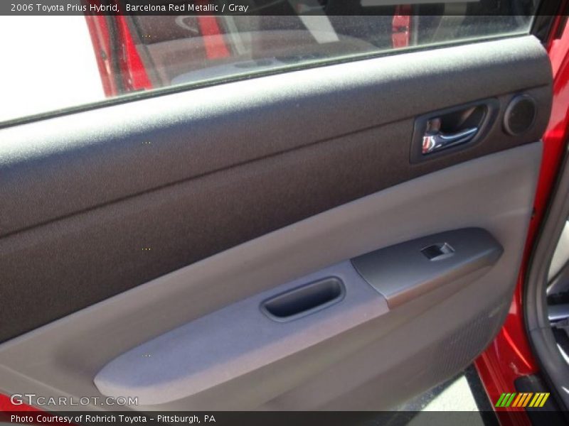 Barcelona Red Metallic / Gray 2006 Toyota Prius Hybrid