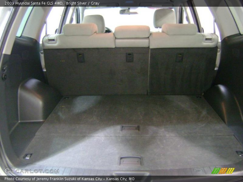 Bright Silver / Gray 2009 Hyundai Santa Fe GLS 4WD