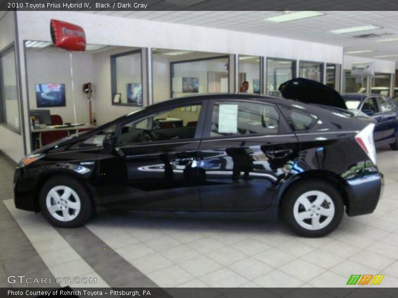 Black / Dark Gray 2010 Toyota Prius Hybrid IV