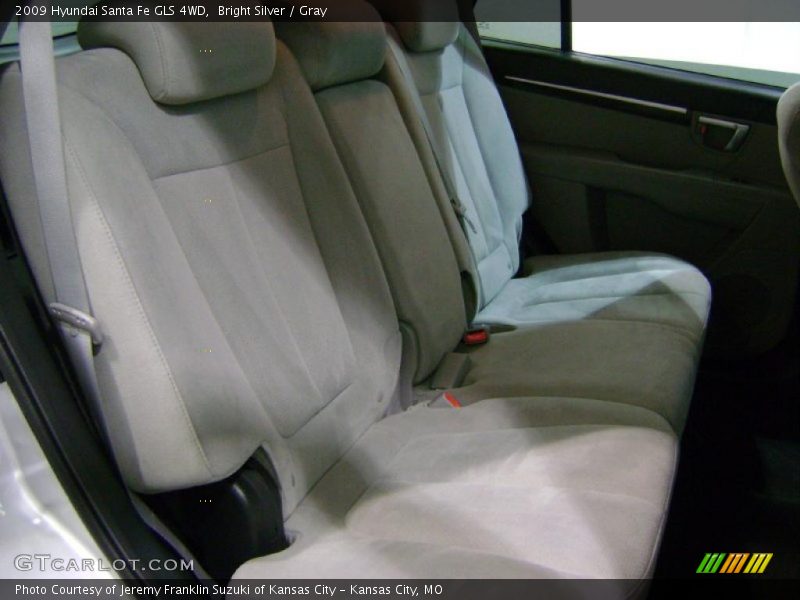 Bright Silver / Gray 2009 Hyundai Santa Fe GLS 4WD