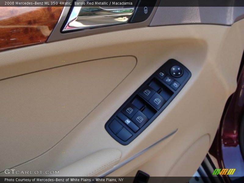 Barolo Red Metallic / Macadamia 2008 Mercedes-Benz ML 350 4Matic