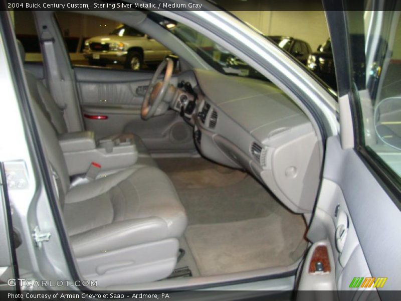 Sterling Silver Metallic / Medium Gray 2004 Buick Century Custom