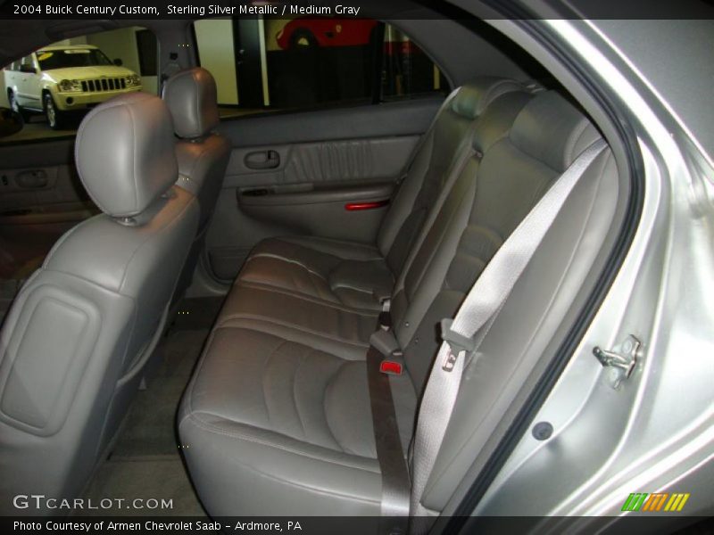 Sterling Silver Metallic / Medium Gray 2004 Buick Century Custom