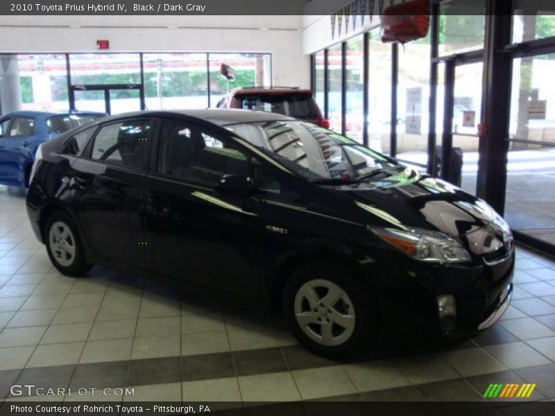 Black / Dark Gray 2010 Toyota Prius Hybrid IV