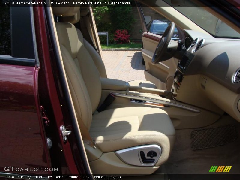 Barolo Red Metallic / Macadamia 2008 Mercedes-Benz ML 350 4Matic