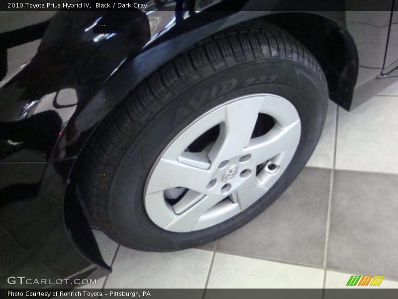 Black / Dark Gray 2010 Toyota Prius Hybrid IV
