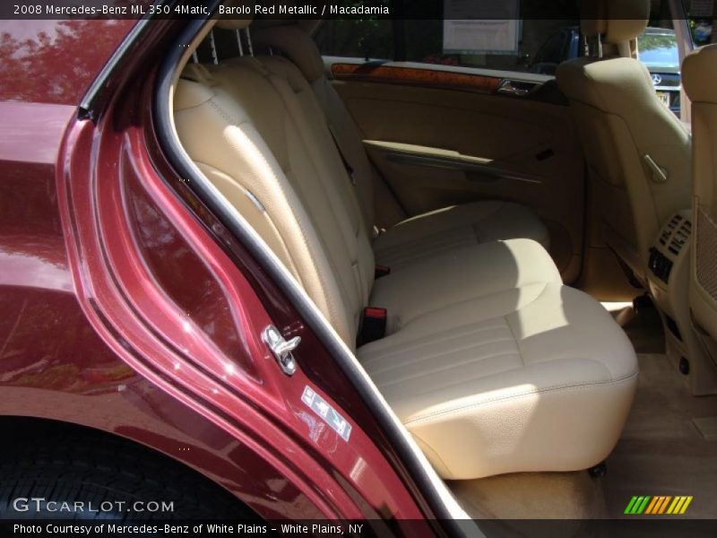 Barolo Red Metallic / Macadamia 2008 Mercedes-Benz ML 350 4Matic