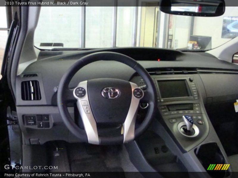Black / Dark Gray 2010 Toyota Prius Hybrid IV