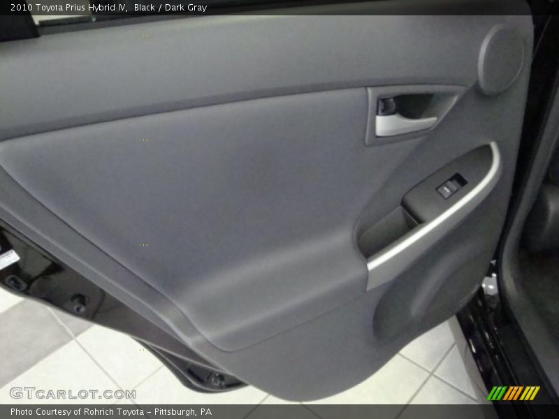 Black / Dark Gray 2010 Toyota Prius Hybrid IV