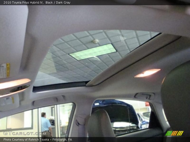 Black / Dark Gray 2010 Toyota Prius Hybrid IV