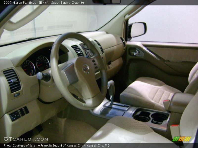 Super Black / Graphite 2007 Nissan Pathfinder SE 4x4