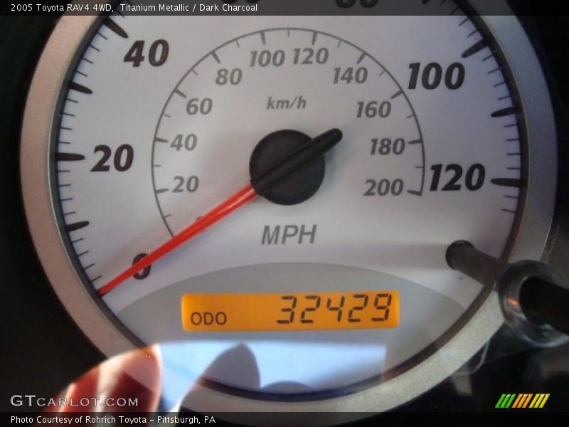 Titanium Metallic / Dark Charcoal 2005 Toyota RAV4 4WD
