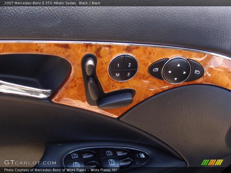 Black / Black 2007 Mercedes-Benz E 350 4Matic Sedan