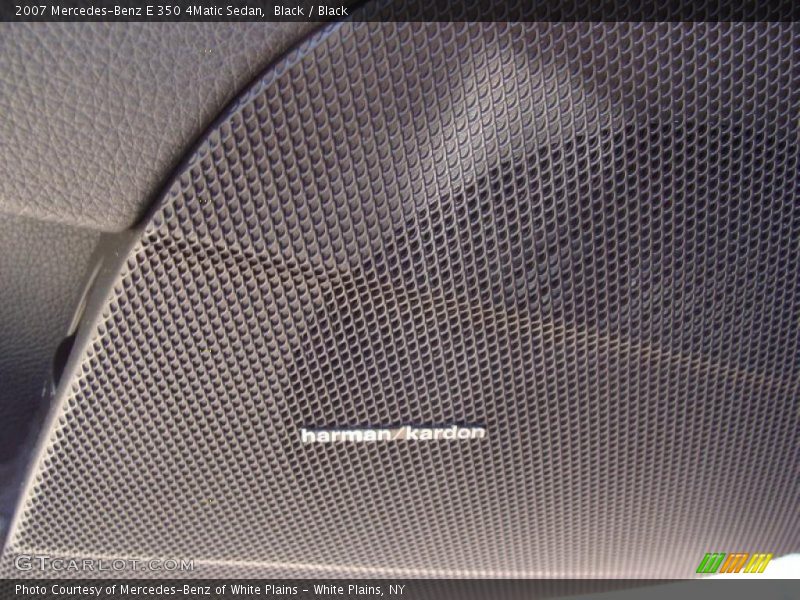 Black / Black 2007 Mercedes-Benz E 350 4Matic Sedan